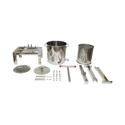 Presa manuala inox pentru ceara 10L - imagine 3