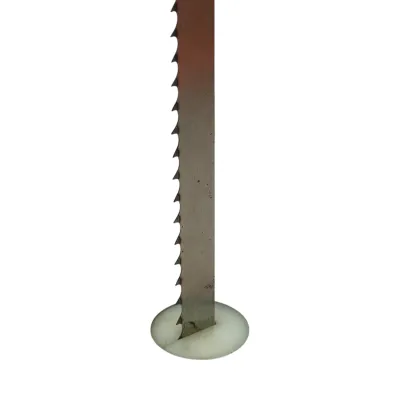 Masina electrica de taiat carne si oase 850W, 220V, viteza taiere 9.5 m/s, lama fierastrau 1200mm - imagine 9