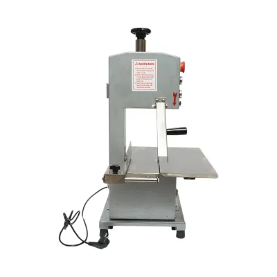 Masina electrica de taiat carne si oase 850W, 220V, viteza taiere 9.5 m/s, lama fierastrau 1200mm - imagine 6