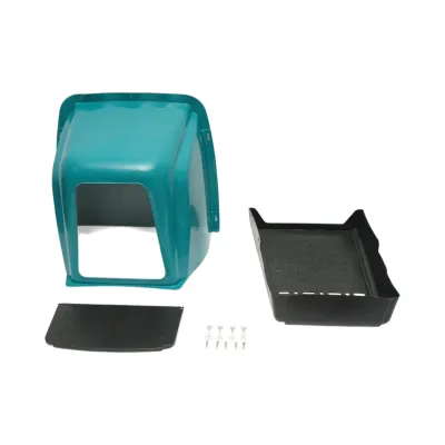 Cuibar gaini ouatoare din plastic 460x230x400mm - imagine 2