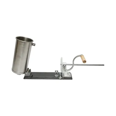 Masina de umplut carnati orizontala inox 3kg, 4 palnii 15, 19, 22, 25mm incluse - imagine 6