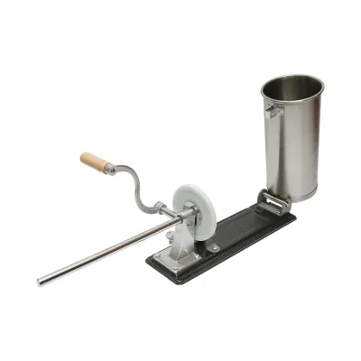 Masina de umplut carnati orizontala inox 3kg, 4 palnii 15, 19, 22, 25mm incluse - imagine 5