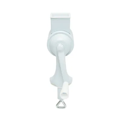 Masina de macinat nuci manuala, tambur inox, corp metalic alb Berner BG-5 - imagine 6