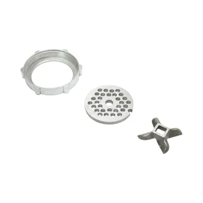 Masina de tocat carne manuala Nr. 8 din aluminiu - imagine 7