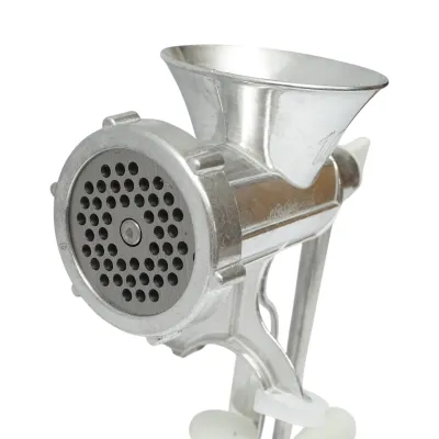 Masina de tocat carne manuala Nr. 10 din aluminiu - imagine 6