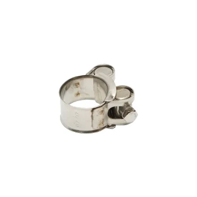 Colier forta, clema din inox cu surub pentru furtunuri 26-28 mm Breckner Germany - imagine 2