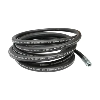 Furtun presiune 10M cu nipluri 3/4 pentru pompa transfer motorina Breckner Germany - imagine 2