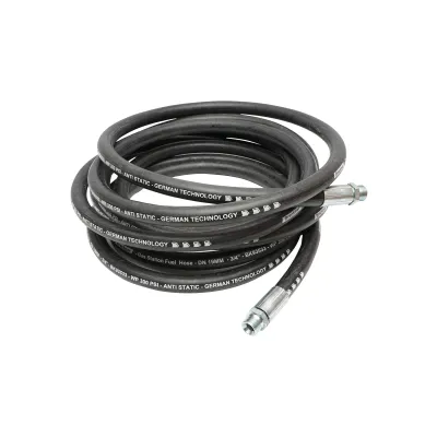Furtun presiune 10M cu nipluri 3/4 pentru pompa transfer motorina Breckner Germany