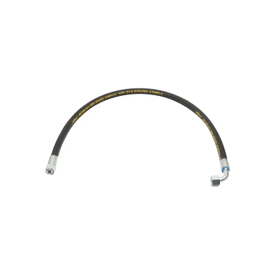 Furtun presiune DN10 sertizat cu armaturi 1000mm M20x1,5 90 grade, M20x1,5 Breckner Germany - imagine 2