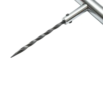 Instrument vulcanizare tip spirala cu maner metalic T pentru inserare snur anvelope - imagine 4