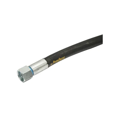 Furtun presiune DN10 sertizat cu armaturi 2500mm M20xM20 Breckner Germany - imagine 3