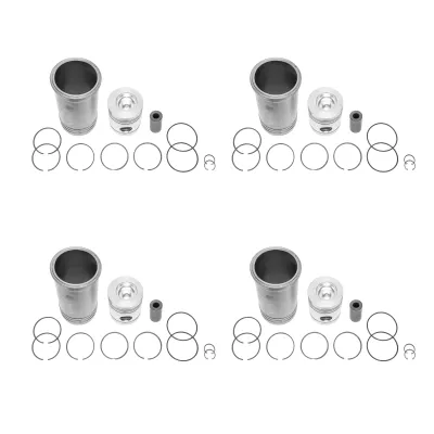 Set motor complet U-650 cu cilindrii, pistoane, segmenti, bolturi, sigurante bolt si inele - imagine 2