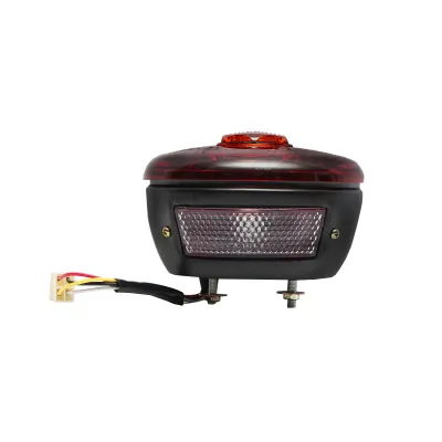 Lampa stop rotunda spate stanga U-650 si ARO (carcasa metal HD) - imagine 2