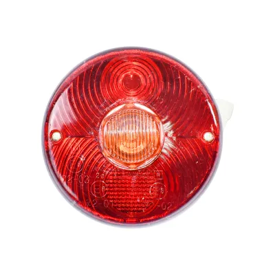 Lampa stop rotunda spate dreapta U-650 si ARO (carcasa metal HD)  - imagine 3