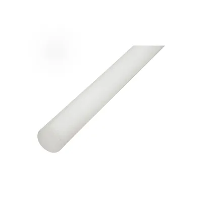 Bara poliamida, polioximetilena-poliacetal POM alba 1000x20mm 0.48 KG