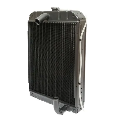 Radiator racire apa U-650 din cupru cu 5 randuri de celule 590x455x65 - imagine 2