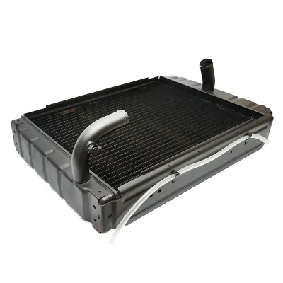 Radiator racire apa U-650 din cupru cu 5 randuri de celule 590x455x65 - imagine 5