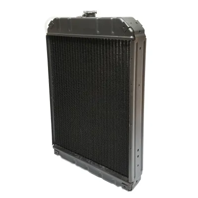 Radiator racire apa U-650 din cupru cu 5 randuri de celule 590x455x65 - imagine 4