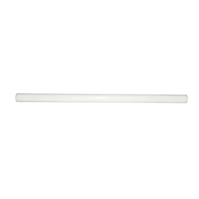Bara poliamida, polioximetilena-poliacetal POM alba 1000x50mm 2.88 KG - imagine 3