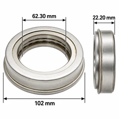 Rulment presiune 551Z13 62.3x102x22.2mm U-445 - imagine 2