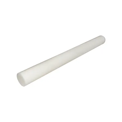 Bara poliamida, polioximetilena-poliacetal POM alba 1000x90mm 9.6 KG - imagine 2