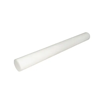 Bara poliamida, polioximetilena-poliacetal POM alba 1000x100mm 11.59 KG - imagine 2