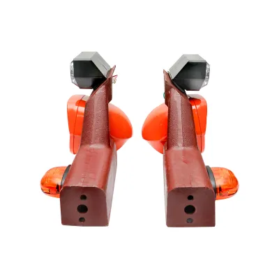 Ansamblu set faruri cu semnalizari pe suport stanga si dreapta tractor UTB U-650 - imagine 3