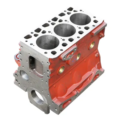 Bloc motor 3 cilindri 100mm New Holland, Fiat 480S-5840 cod OEM 4718283, 98445213 - imagine 3
