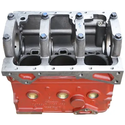 Bloc motor 3 cilindri 100mm New Holland, Fiat 480S-5840 cod OEM 4718283, 98445213 - imagine 7