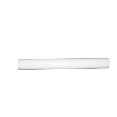 Bara poliamida, polioximetilena-poliacetal POM alba 1000x120mm 14.5 Kg - imagine 2