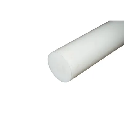 Bara poliamida, polioximetilena-poliacetal POM alba 1000x140mm 23.1Kg - imagine 3