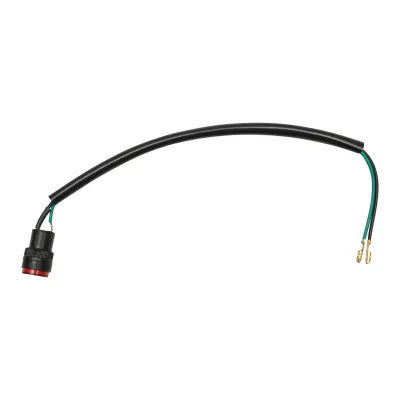 Martor luminos rosu cu cablu tablou bord pentru New Holland, Fiat si UTB U-445 - imagine 4