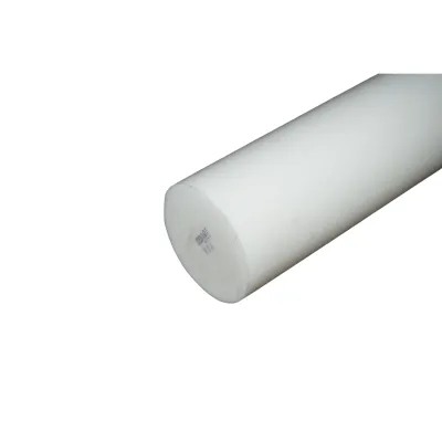Bara poliamida, polioximetilena-poliacetal POM alba 1000x180mm 40.1Kg - imagine 3