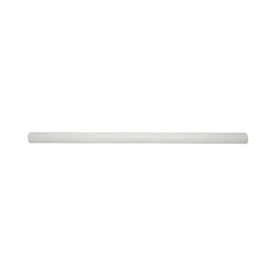 Bara teflon PTFE, politetrafluoretilena alba 1000x50mm 4.51 Kg - imagine 3