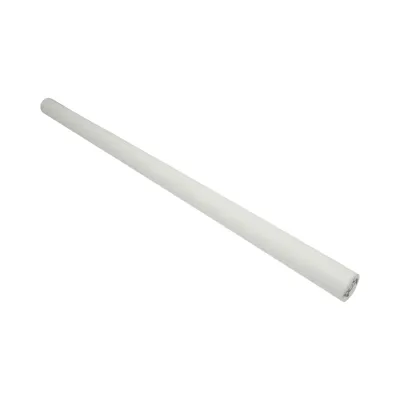 Bara teflon PTFE, politetrafluoretilena alba 1000x50mm 4.51 Kg - imagine 2