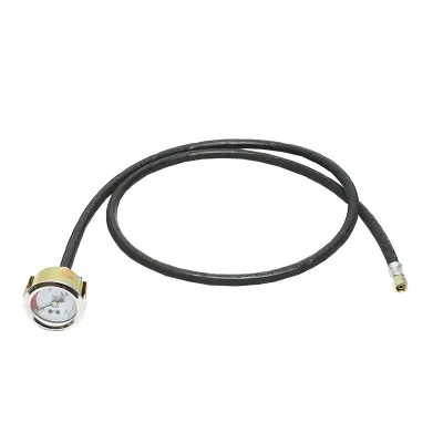 Manometru presiune ulei si furtun cu reductie conica la etansare UTB U-650 - imagine 3