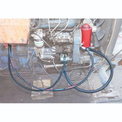 Kit complet servodirectie cu pompa danfos si cilindru hidraulic pentru U-445 cu motor in 3 cilindri - imagine 6