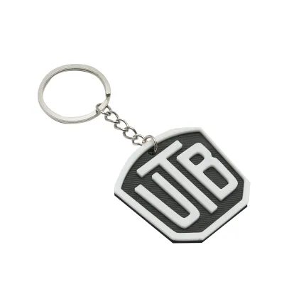 Breloc chei emblema UTB alb - imagine 4