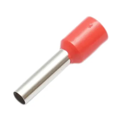 Pini terminali electrici izolati 4mm²/12mm E4012 Longroad
