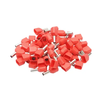 Pini terminali electrici dubli izolati 2x2.5mm²/8mm TE2508 Longroad - imagine 4
