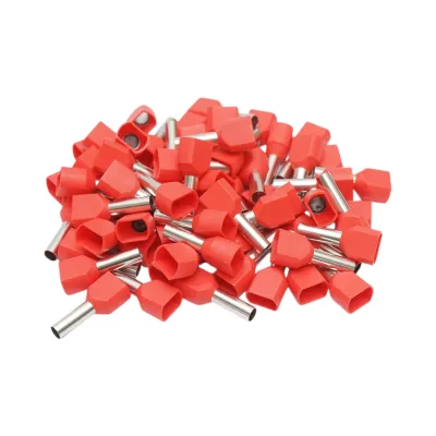 Pini terminali electrici dubli izolati 2x4mm²/12mm TE4012 Longroad - imagine 4