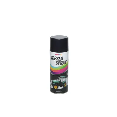 Spray vopsea auto negru New Holland shine black NH 450ml MAGIC