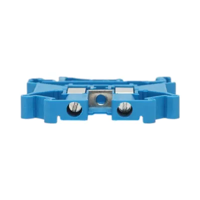 Clema de sir pe sina DIN 4mm² 41A 800V albastra UK5N Longroad - imagine 5