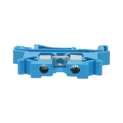 Clema de sir pe sina DIN 2.5mm² 24A 690V UK2.5B albastra Longroad - imagine 5