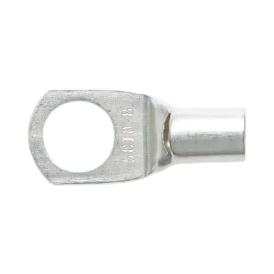Papuc cablu electric 10mm², inel M8, cupru stanat neizolat SC10-8 Longroad - imagine 4