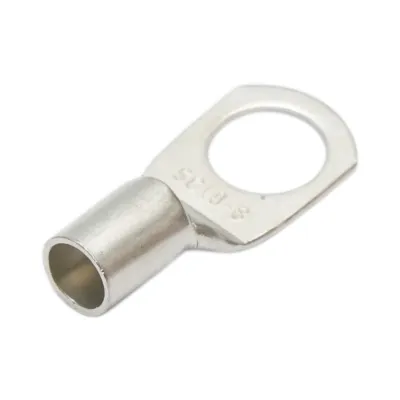 Papuc cablu electric 10mm², inel M8, cupru stanat neizolat SC10-8 Longroad - imagine 3