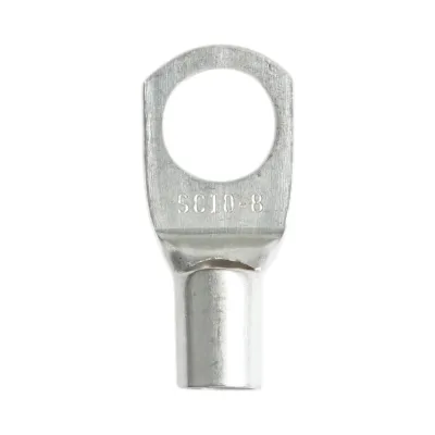 Papuc cablu electric 10mm², inel M8, cupru stanat neizolat SC10-8 Longroad - imagine 2