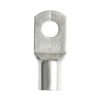 Papuc cablu electric 25mm², inel M6, cupru stanat neizolat SC25-6 Longroad - imagine 2