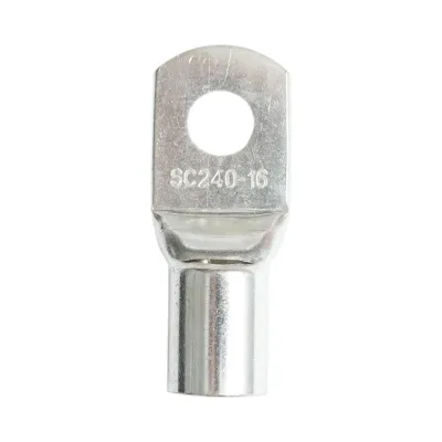 Papuc cablu electric 240mm², inel M16, cupru stanat neizolat SC240-16 Longroad - imagine 2