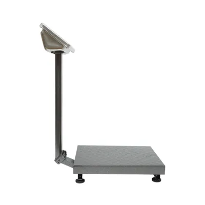 Cantar electronic de podea 150kg tip platforma 400x300mm cu brat pliabil, afisaj LCD Breckner Germany - imagine 7
